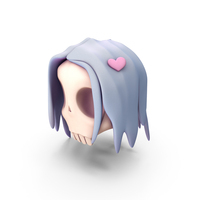 Skull Girl PNG & PSD Images