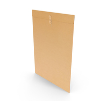 Brown Paper Envelope A4 String PNG & PSD Images