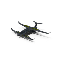 Atea EVTOL Black PNG & PSD Images