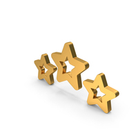 Three Star Rating PNG & PSD Images