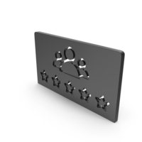 User Group Five Stars Design Web Icon PNG & PSD Images