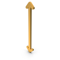 Vertical Long Two Side Directional Arrow Way PNG & PSD Images