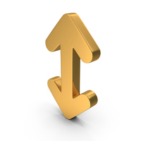 Verticle Small Two Side Directional Arrow Way PNG & PSD Images