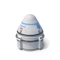 Boeing CST-100 Starliner Spacecraft PNG & PSD Images