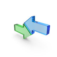 Opposite Arrows Directional PNG & PSD Images