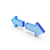 Two Directional Arrows Opposite Left Right PNG & PSD Images