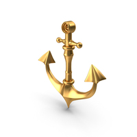 Anchor Gold PNG & PSD Images