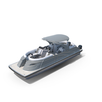 Pontoon Boat Bennington Q LINE 2024 Grey PNG & PSD Images