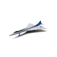 Supersonic Passenger Jet Generic PNG & PSD Images