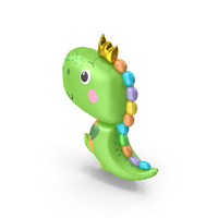 Foil Balloon Inflatable Dinosaur Toy PNG & PSD Images