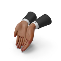 Down Showing Hands Gesture PNG & PSD Images