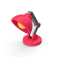 Desk Lamp Red PNG & PSD Images