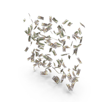 Dollar Notes Falling Money PNG & PSD Images