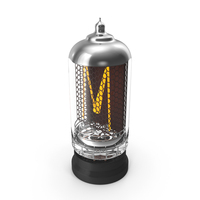 Electronics Vacuum Tube letter M PNG & PSD Images
