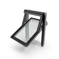 Center Pivot Roof Window 78 x 118 Open PNG & PSD Images