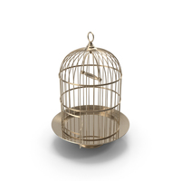 Birdcage With Open Door PNG & PSD Images