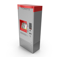 Ticket Vending Machine Grey ICA Traffic PNG & PSD Images