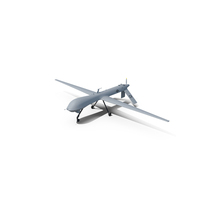 Unmanned Aerial Vehicle Reaper Drone MQ-1 Predator PNG & PSD Images