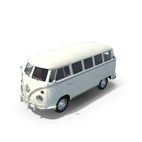 Volkswagen Type 2 Transporter Bus Simple Interior PNG & PSD Images