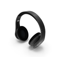 Headphones Black PNG & PSD Images