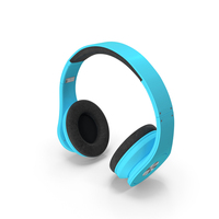 Headphones Blue PNG & PSD Images