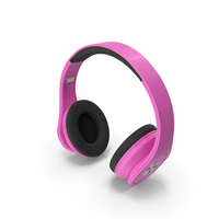 Headphones Pink PNG & PSD Images