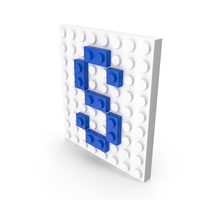 Building Toy Brick Letters S PNG & PSD Images