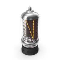 Electronics Vacuum Tube Letter N PNG & PSD Images