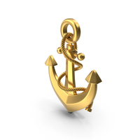 Anchor Gold Icon PNG & PSD Images
