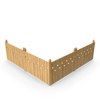 Fence With Heart Shape Cutouts PNG & PSD Images
