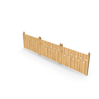 Fence With Heart Shape Cutouts PNG & PSD Images