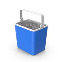 Coolbox With Ice PNG & PSD Images