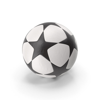 Soccer Star Ball Black White PNG & PSD Images