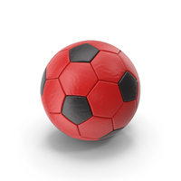 Football Ball Red Black PNG & PSD Images