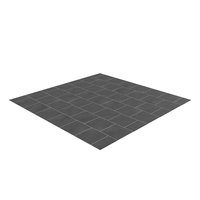 Black Stone Tile Floor PNG & PSD Images