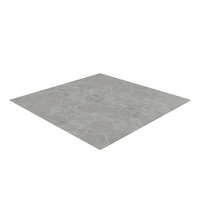 Grey Marble Hexagon Tile Floor PNG & PSD Images