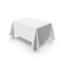 Rectangle Tablecloth Top PNG & PSD Images