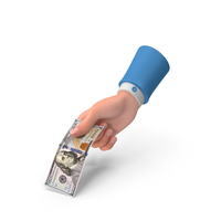 Right Hand Giving Dollar Note PNG & PSD Images