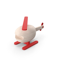 Scandinavian Simple Wooden Toy Helicopter Permafrost Norwegian PNG & PSD Images