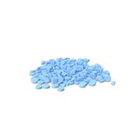 Medication Pill blue PNG & PSD Images