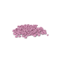 Medication Pill Heap Pink PNG & PSD Images