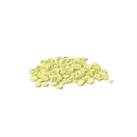 Medication Pill Yellow PNG & PSD Images