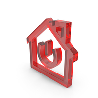 Smart Home Glass Icon PNG & PSD Images