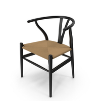 The High Quality Scandinavian Wishbone Chair CH24 PNG & PSD Images