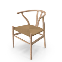 The High Quality Scandinavian Wishbone Chair CH24 PNG & PSD Images