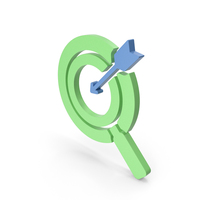 Magnify Zoom Target Arrow Hit Center Icon PNG & PSD Images