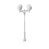 White Street Light PNG & PSD Images