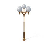 Bronze Street Light PNG & PSD Images