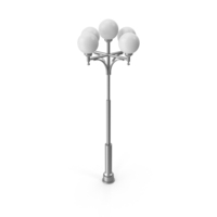 Silver Street Light PNG & PSD Images