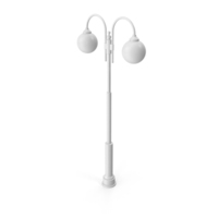 White Street Light PNG & PSD Images